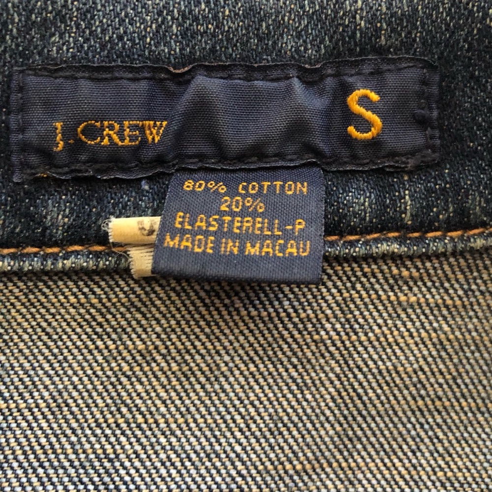 J.Crew Women’s Denim Jean Jacket SZ S - Picture 6 of 6